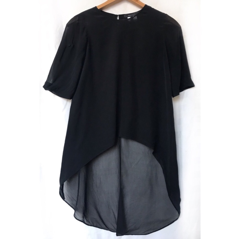 BCBG MAXAZRIA SILK BLOUSE - Picture 1 of 8